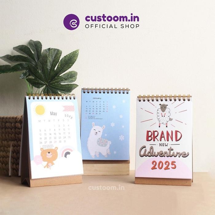 

Kalender Meja 2025 #Cute (Ukuran A6 14,8 x10,5 cm) - Kalender 2025 Custoom.in