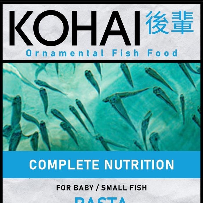 Kohai 48% Makanan Pakan pelet Larva Burayak Ikan Lele Nila Gurami dll