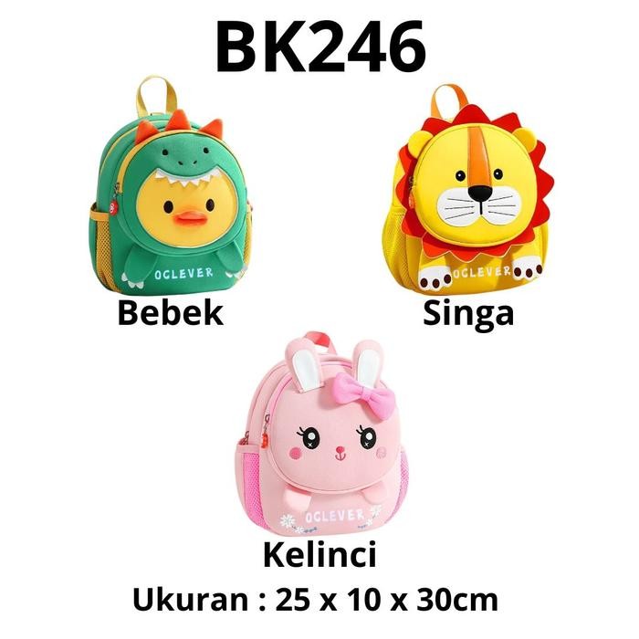 

BK246 - Tas Sekolah Tas Ransel Anak Karakter Tas Sekolah Anak Tas Anak Tk Tas RanselSekolah