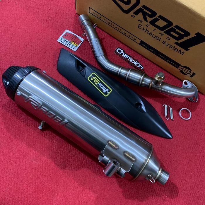 KNALPOT ROB1 RACING SPEK BORE UP 180CC UP CUP V YAMAHA NMAX OLD