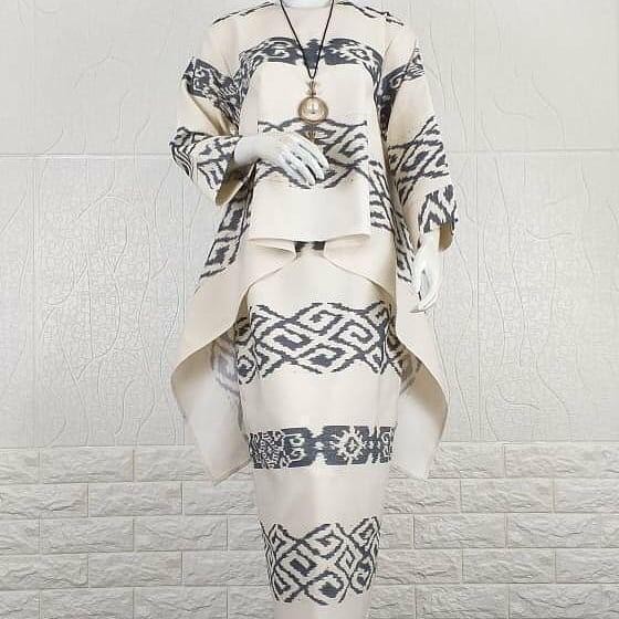 ORIGINAL Baju tenun jepara // setelan rok blus tenun READY STOCK