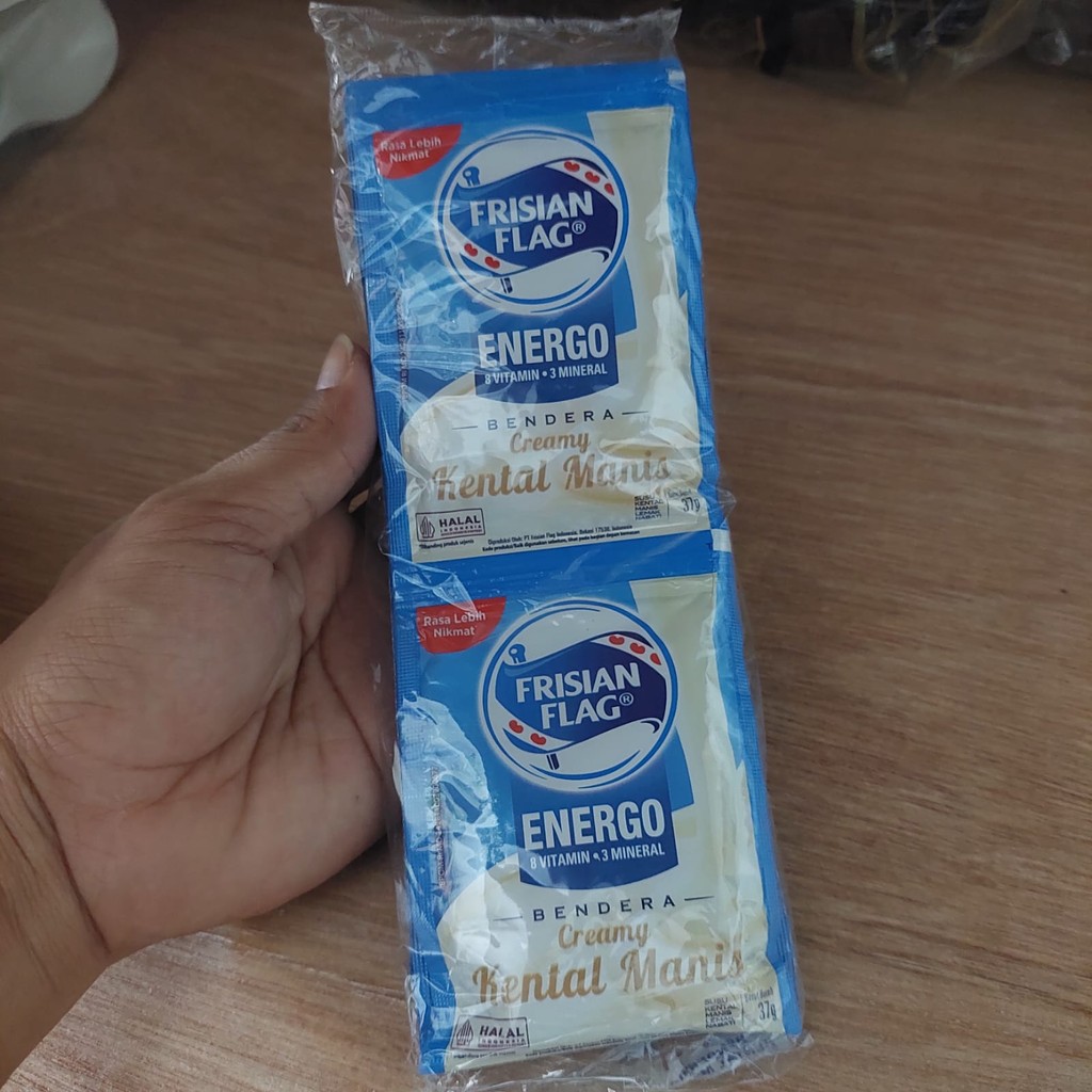 

Susu SKM Kemasan Bendera Frisian Flag 38 gram Vanila, Cokelat (6 psc)