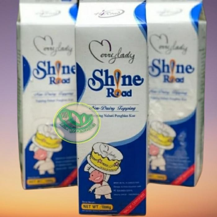 Pilihan- Whipping Cream Shine Road 1Liter Shine Road Whipped Cream