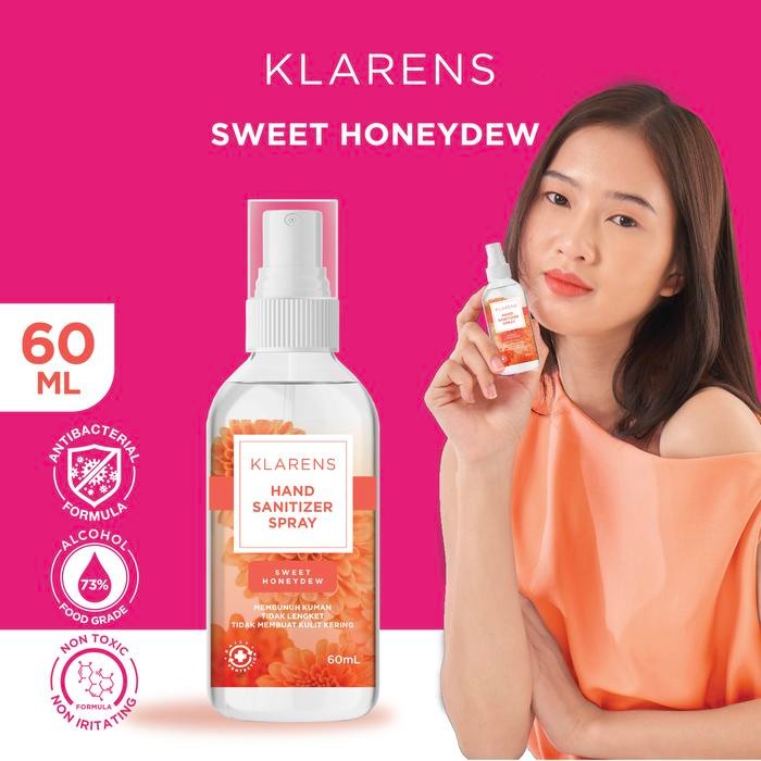Pilihan- Hand Sanitizer Klarens Spray Honey Dew