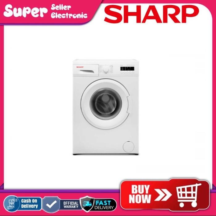 MESIN CUCI FRONT LOADING SHARP ESFL 1062 ESFL1062 MESIN CUCI LAUNDRY