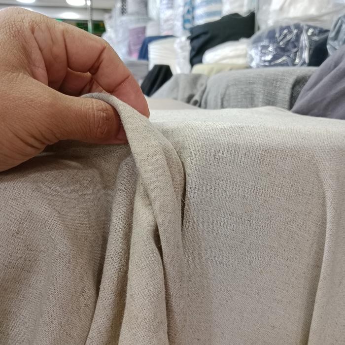 

KAIN LINEN NATURAL/BULUKUDA KODE 898