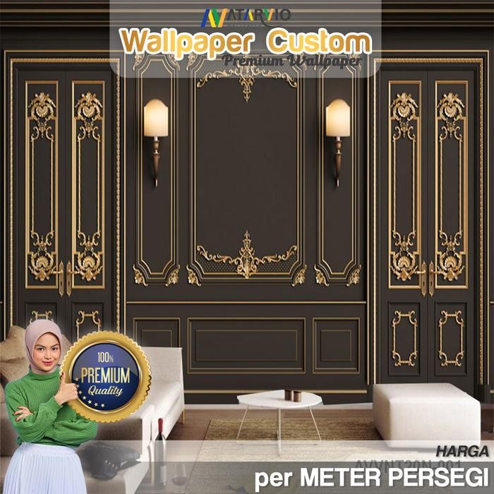 Wallpaper Premium- Wallpaper Moulding- Wallpaper Dinding 3d- Wallpanel