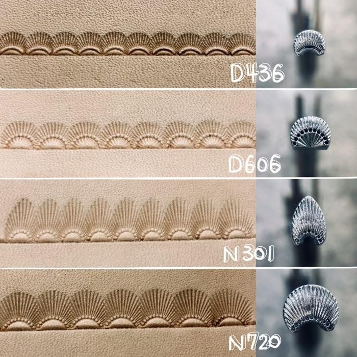 

OKA Border Stamps Leather Stamp tool carving stamping - Oka Factory Japan leather tool alat ukir