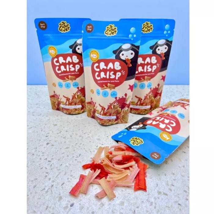 Pilihan- Crab Crisp, Snack Crab Stick Untuk Sugar Glider