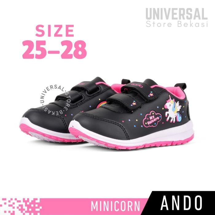 Pilihan- Sepatu Anak Perempuan Usia 3 4 5 6 Tahun Balita Spatu Sekolah Paud Tk Sd Kelas 1 Ando