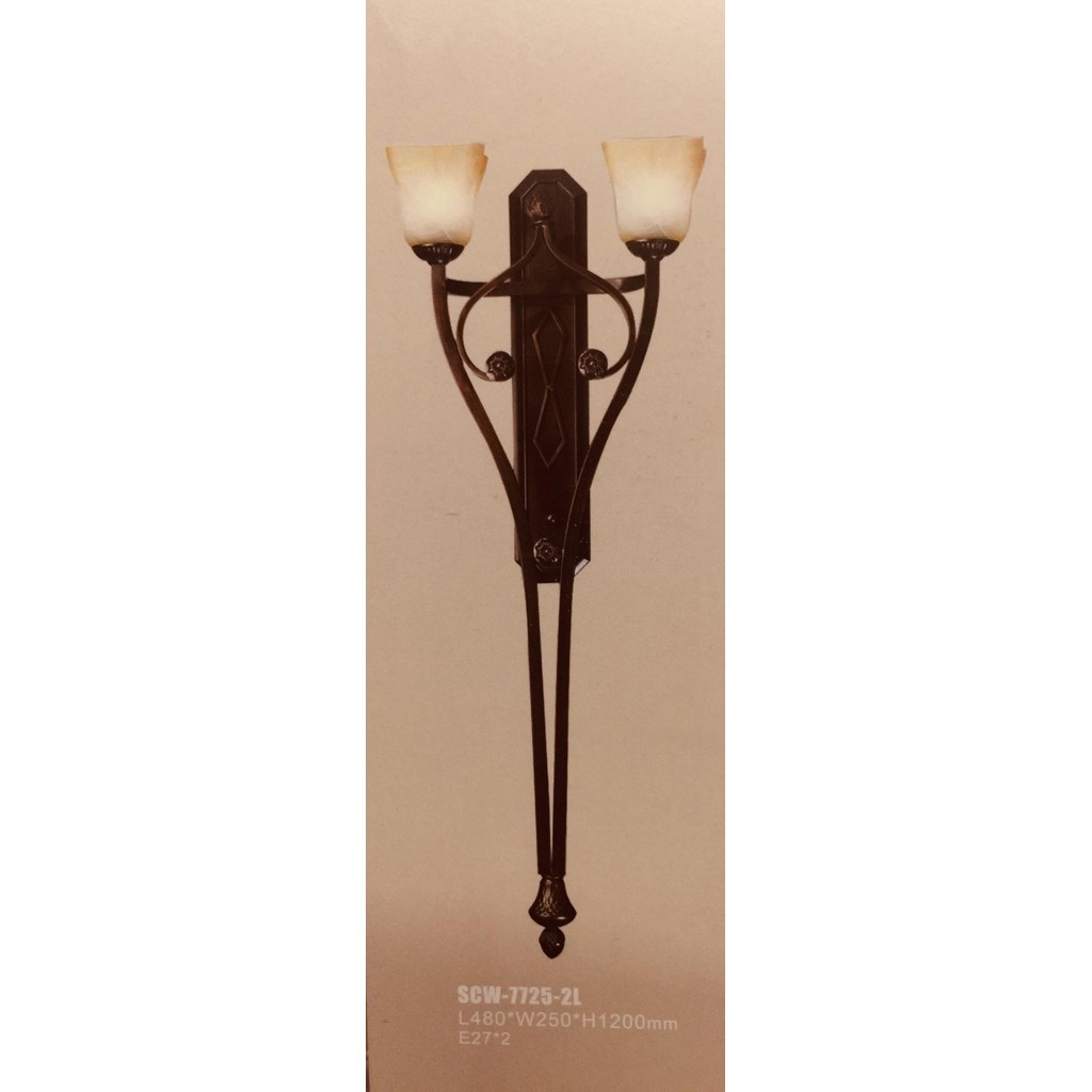 Promo Lampu Dinding Hias Klasik Dekorasi 2 Lampu. Terlariss 