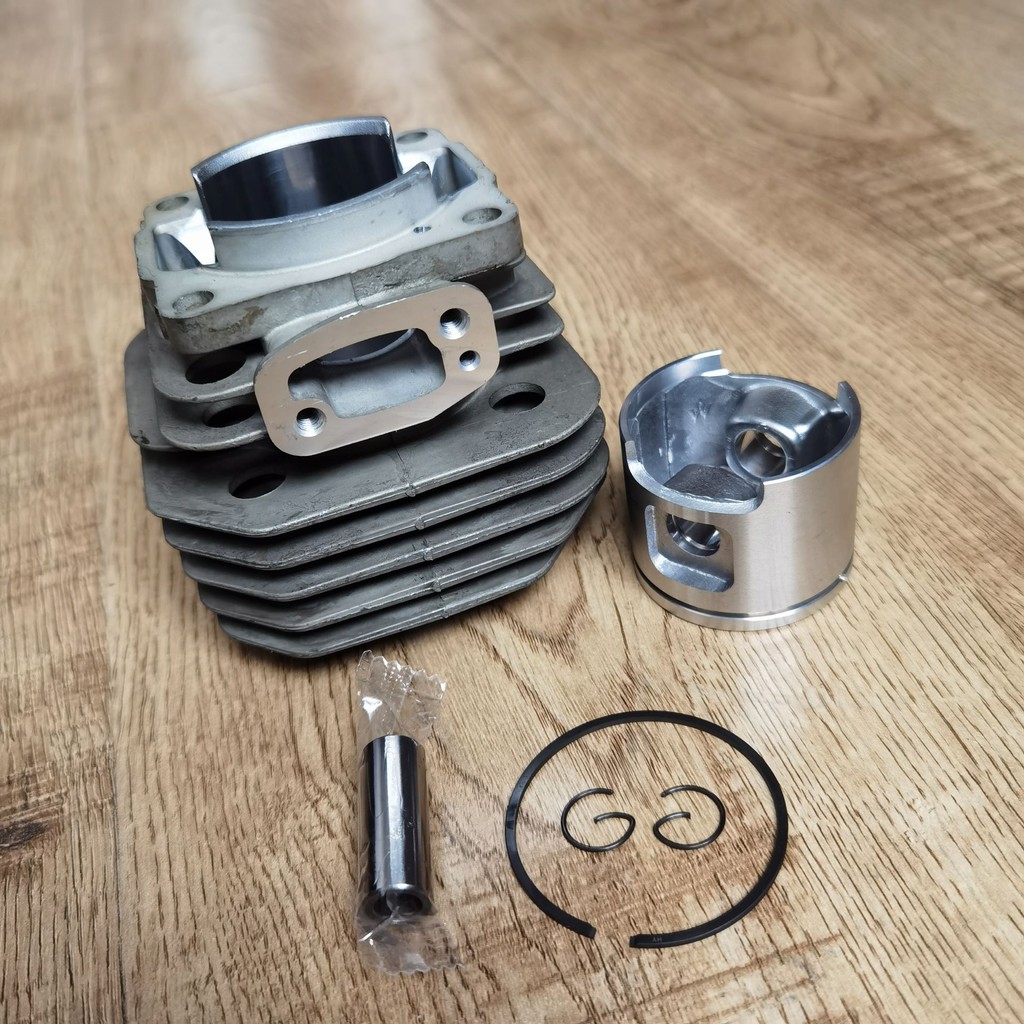 Cylinder Piston Kit For HUSQVARNA 61 Chrome Coated 48MM Replace #503