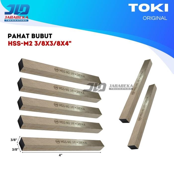 Diskon Toki Hss-M2 3/8X3/8X4 Mata Pahat Bubut Hss M2 Merk Toki