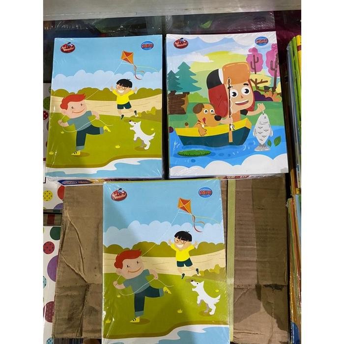 

OJ Buku Tulis SIDU 58 Lembar 1 Pak (isi 10 buku) / Sinar Dunia / SD / SMP