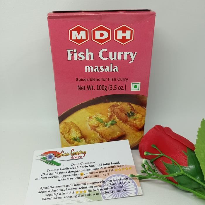 

Stok Baru FISH CURRY MASALA MDH