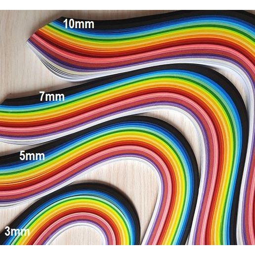 

Quilling Strips - Kertas Quiiling Panjang 39cm (260pcs)