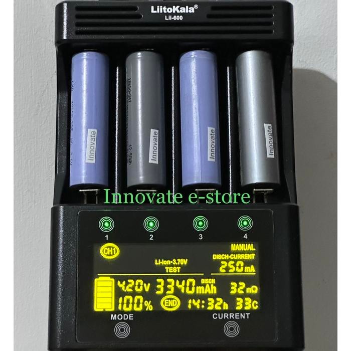 RJ Baterai batre batere battery battrey 18650 kapasitas 3000mah bekas