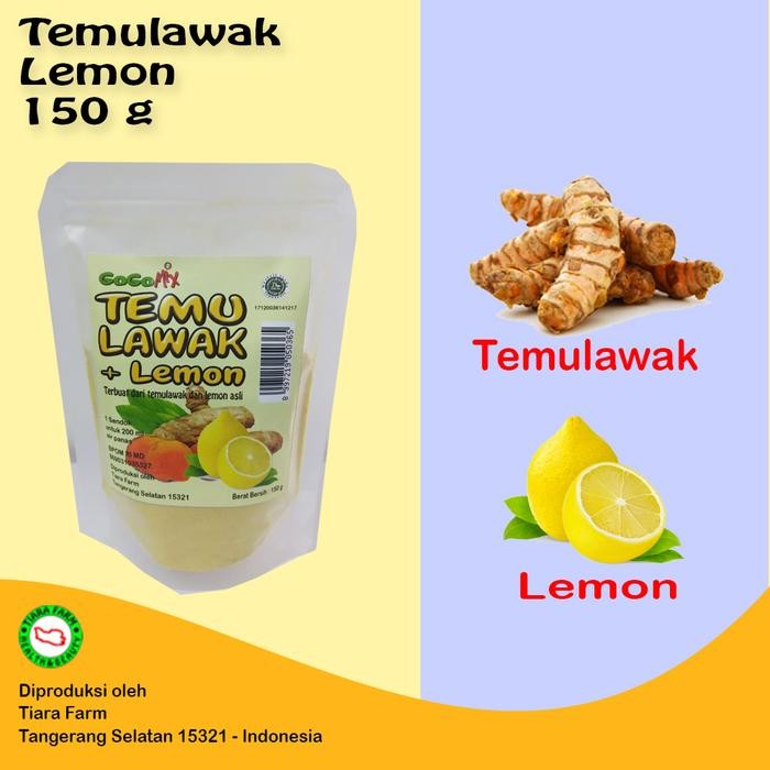 

Pilihan- Temulawak + Lemon 150 G ( Gogomix Tiara Farm )