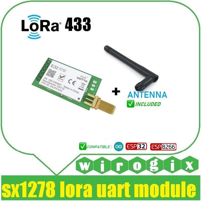 Pilihan- Rf - Sx1278 Lora Uart Module