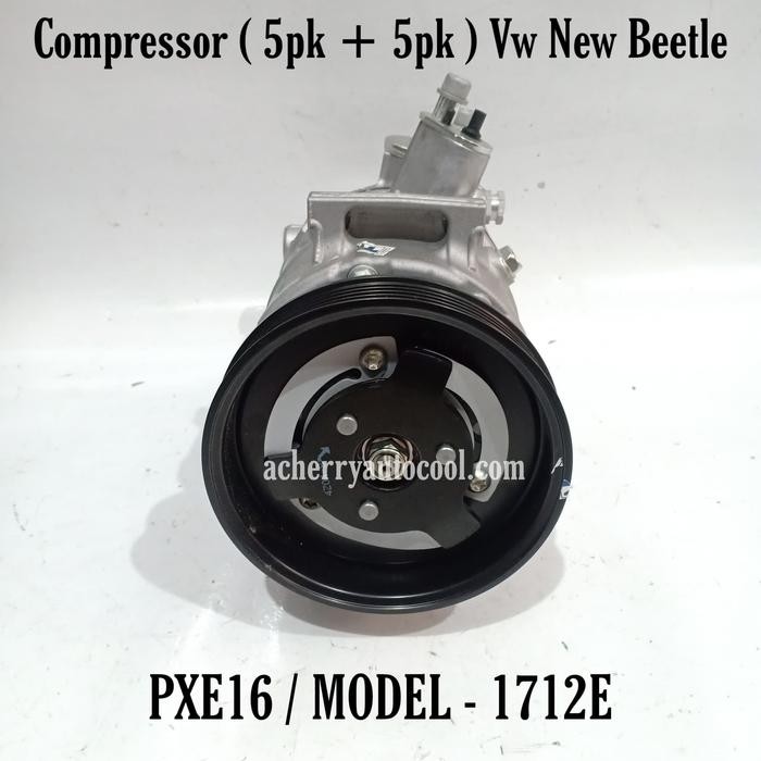 Compressor - Kompressor - Dinamo Ac Mobil VW Beetle New ( 5pk + 5pk )