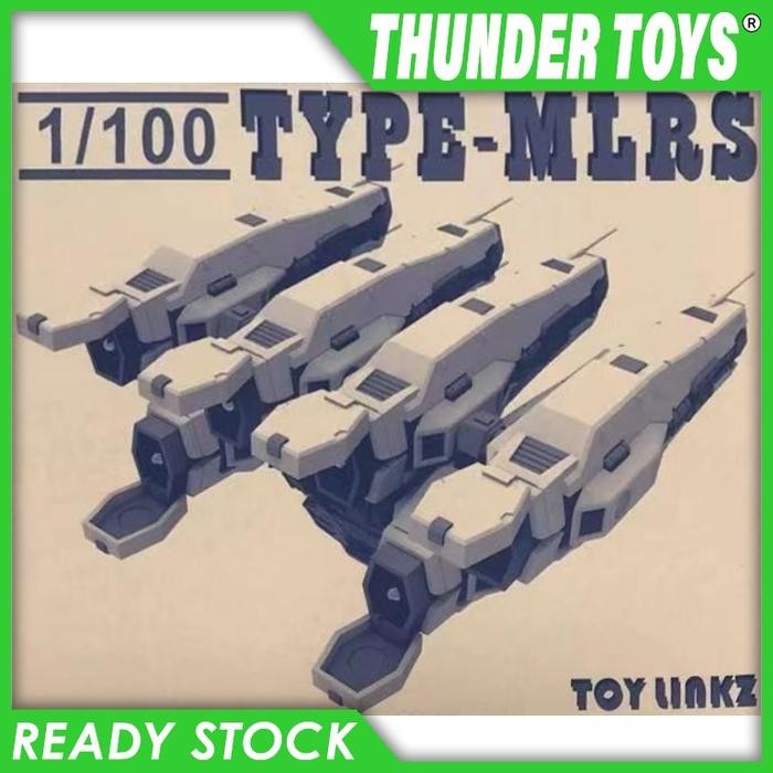 Pilihan- Type-Mlrs + Led Toy Linkz For 1/100 Mg Rx-78 Gp02A Bandai & Solomon Psysalis