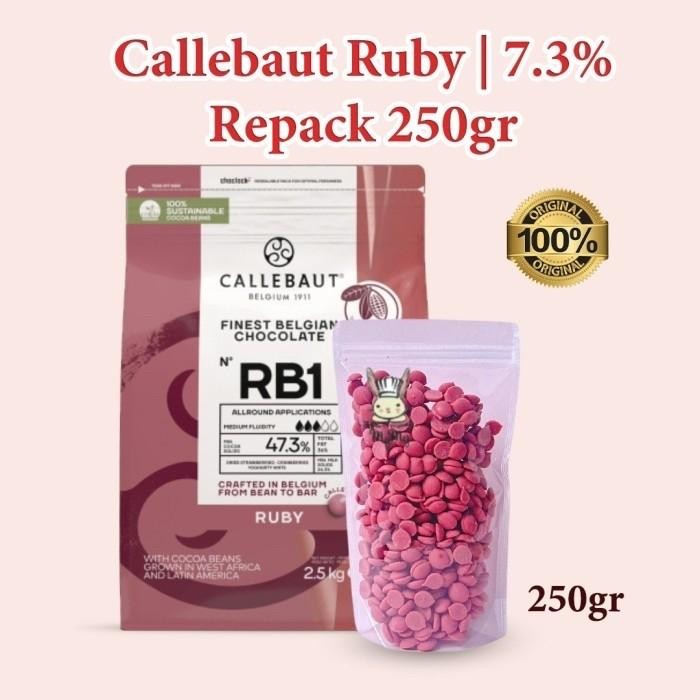

Callebaut RUBY Chocolate Couverture 250gr RB1 47.3%