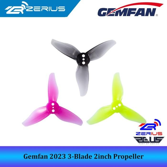 IFZH  Gemfan 2023 2Inch 3-Blade 1Mm Shaft Toothpick Propeller