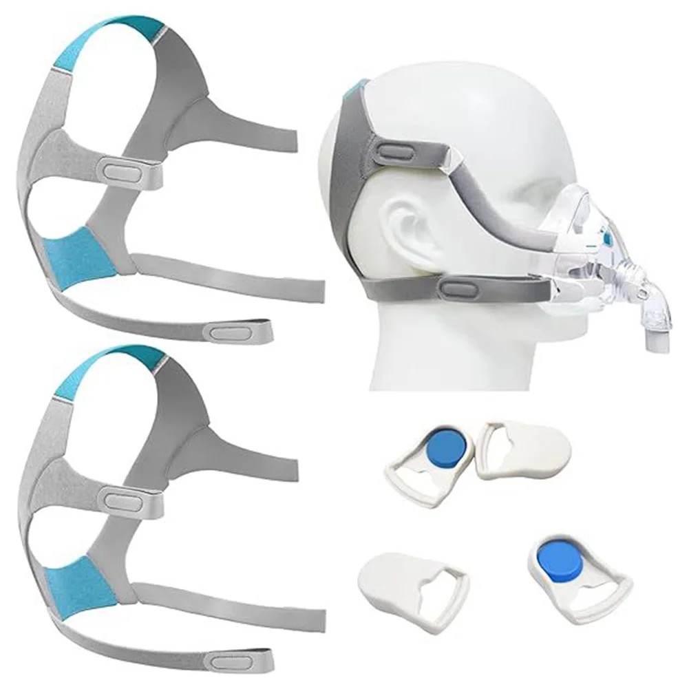 CPAP Headgear Strap Quick-Disconnect Magnetic Headgear CPAP Clips Compatible With Resmed AirFit F20