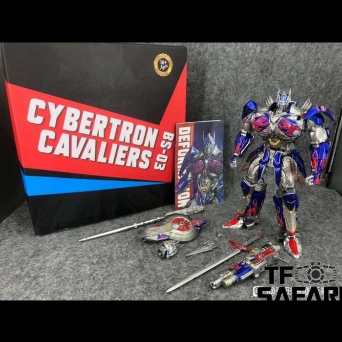 BS-03 Cybertron Cavaliers BS03 UT Challenger Optimus Prime Transform Siap Kirim