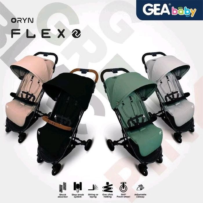 GEA BABY Baby Stroller Flex 2 / kereta dorong bayi / baby stroller