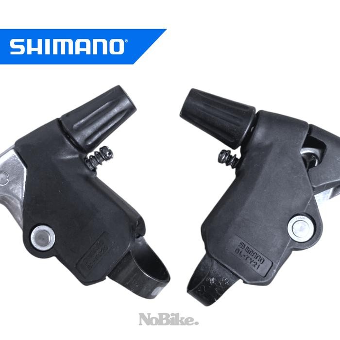 BRAKE LEVER HANDLE REM VINTAGE ALLOY SHIMANO (L)BL-TY21-(R)BL-TY20