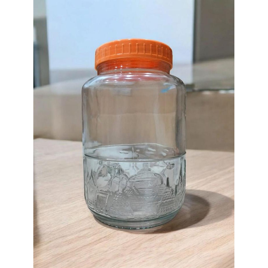 Toples Kerupuk/ Toples Kaca Besar/ Toples/ Toples Arak Keseleo