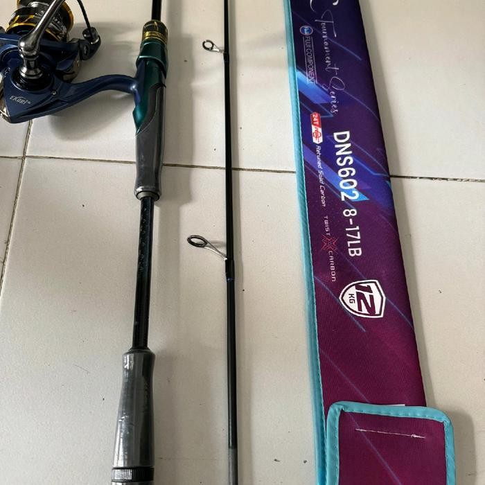 Pancing Galatama satu set Daido Nordiec Reel Exori Serenity