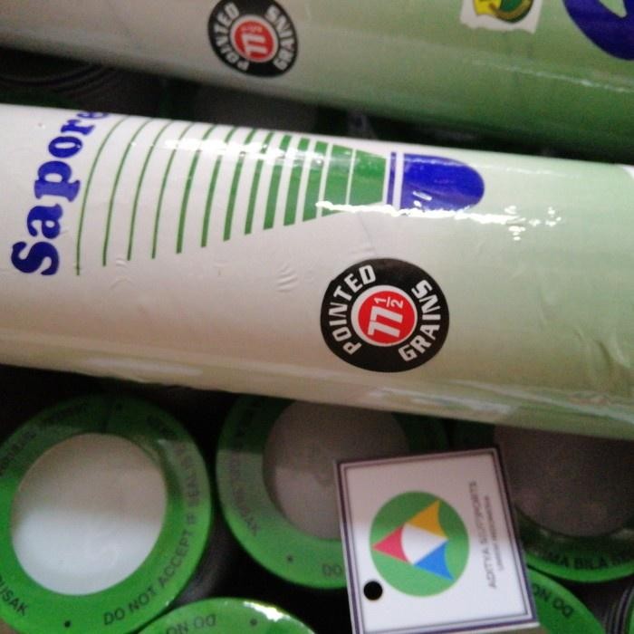 Kok Saporet SAPORETTE Saporete Hijau Pelangi Shuttlecock Badminton Bulutangkis Bulu Standar PBSI