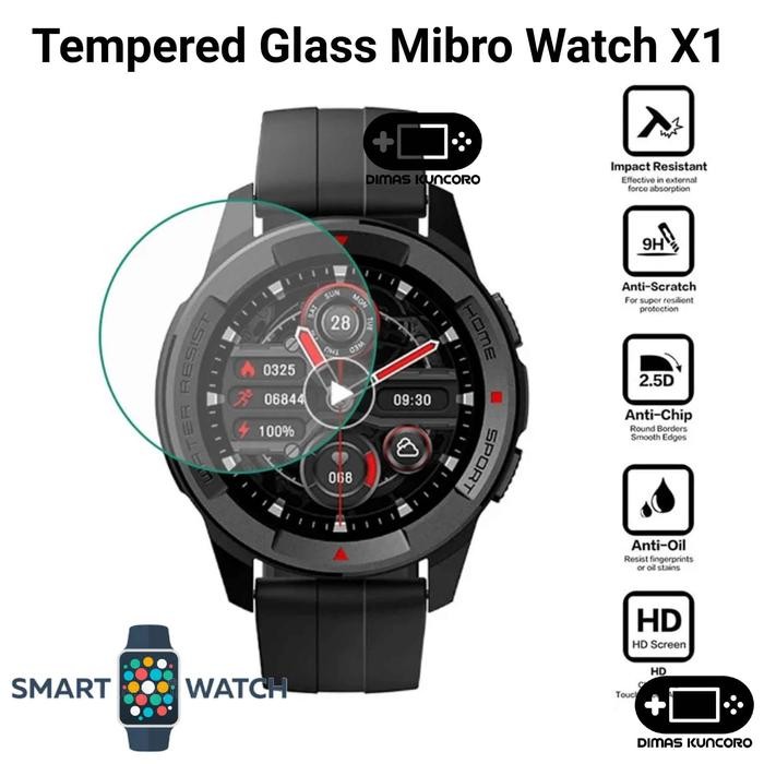 Tempered Glass Mibro Watch X1 anti gores screen guard lcd mibro watch x1