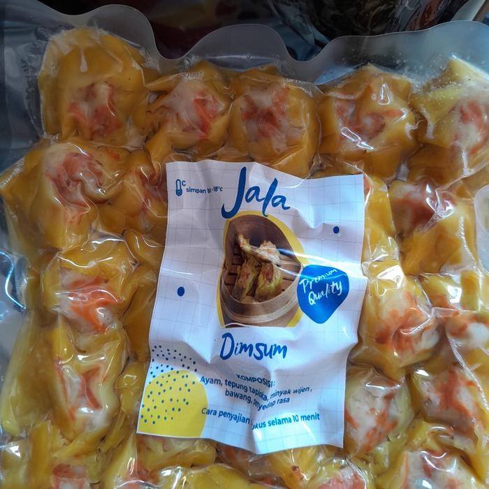 Lansungkirim- Frozen Bandung Dimsum Siomay Ayam Yamcha Isi 25 Plus Saus