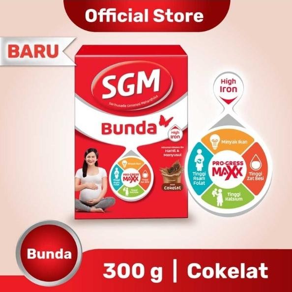 SGM Bunda Cokelat 300gr - Susu Ibu Hamil dan Mwnyusui