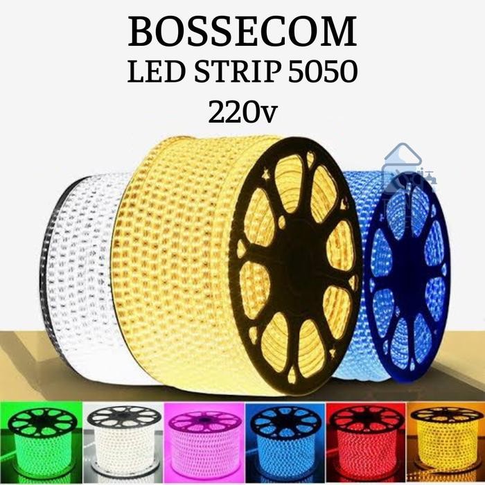 best seller] BOSSECOM LED STRIP 5050 220V METERAN