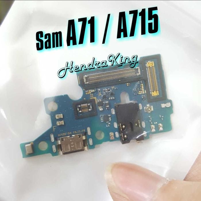 Pcb cas Samsung A71 - Connector Charger Samsung A71