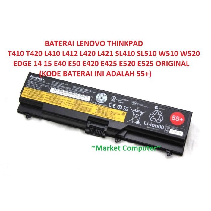 BATTERY BATERAI LAPTOP LENOVO THINKPAD T520 L410 L412 L420 L421 L510