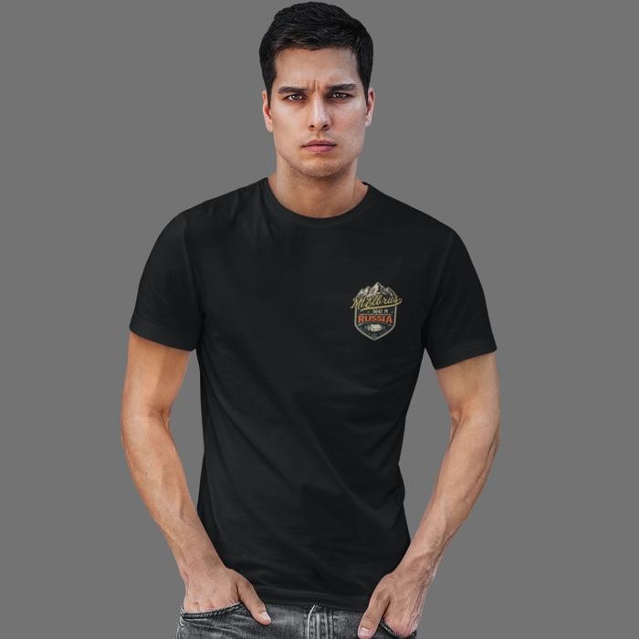 Kaos Gunung 7 Summit Mount Elbrus Vintage Retro Outdoor Adventure