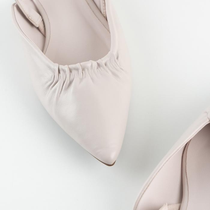 Urban&Co Flatshoes Wanita Sepatu Flat Hitam Kuliah Kerja Kekinian - Edrina Berkualitas