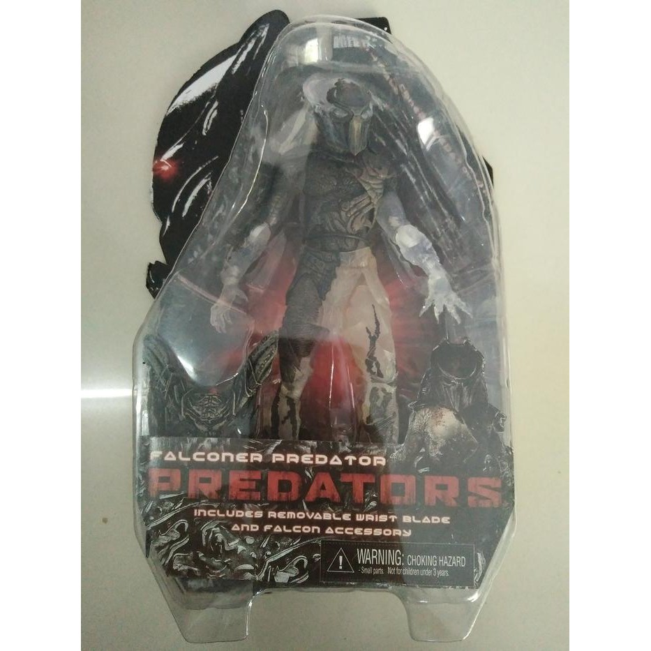 h4d2- Neca Falconer Predator Predators Movie Clear Part Figure New Mib