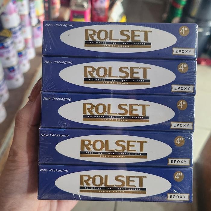 REFILL BULU KUAS ROL ROLSET EPOXY CAT MINYAK THINNER 4 in inch 110mm 11cm isi HANYA BULU SAJA - BUSA