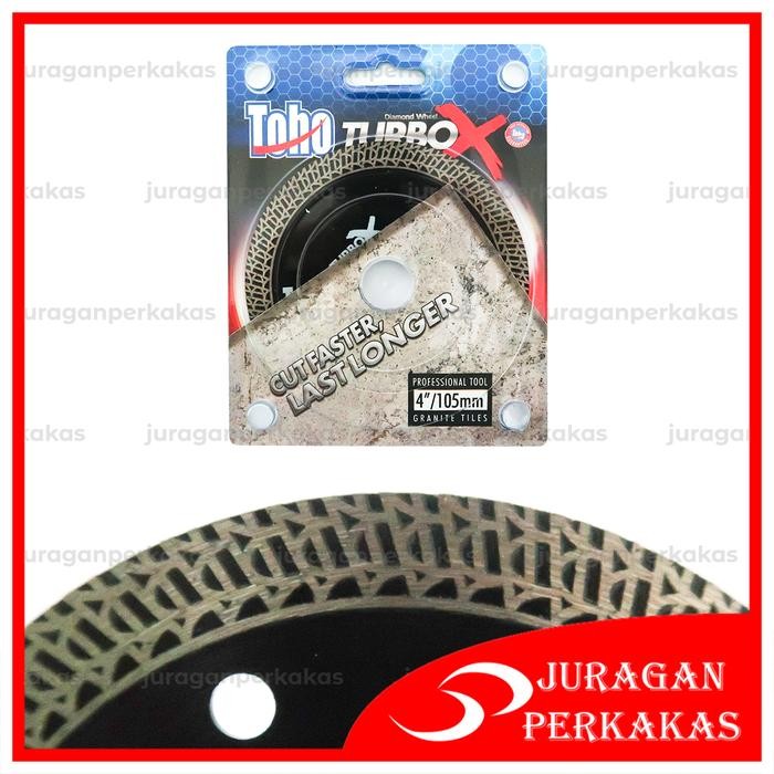 x37b- Toho Turbo X Mata Gerinda Potong Keramik Granit Gurinda Diamond Wheel