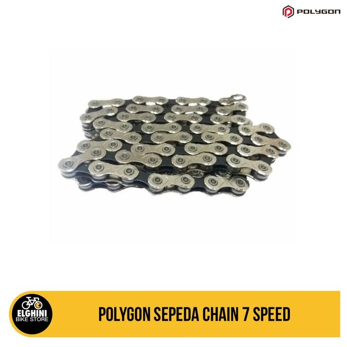 Rantai Sepeda Polygon Sepeda Chain 7 Speed
