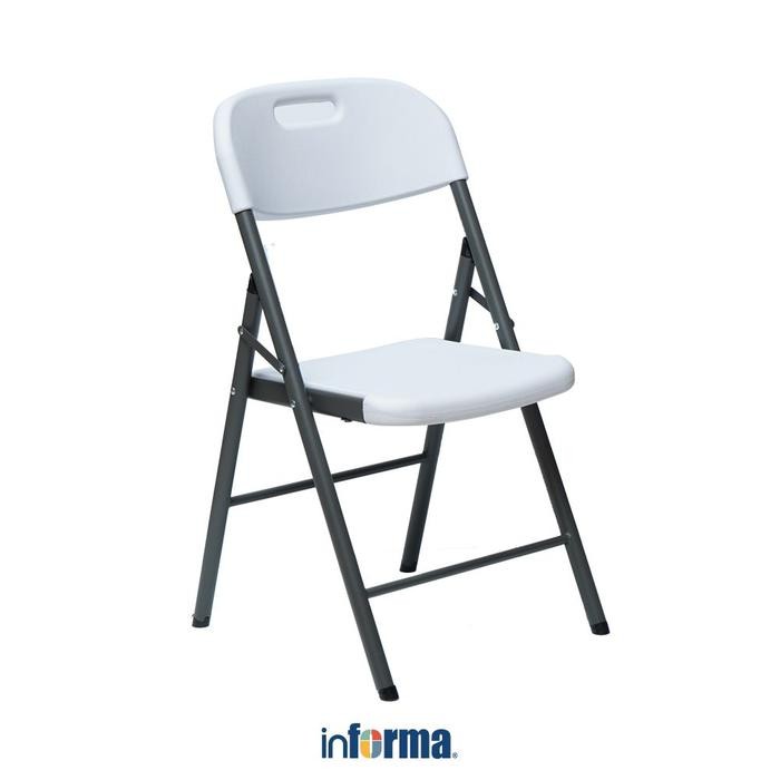 INFORMA LYOD KURSI LIPAT - PUTIH