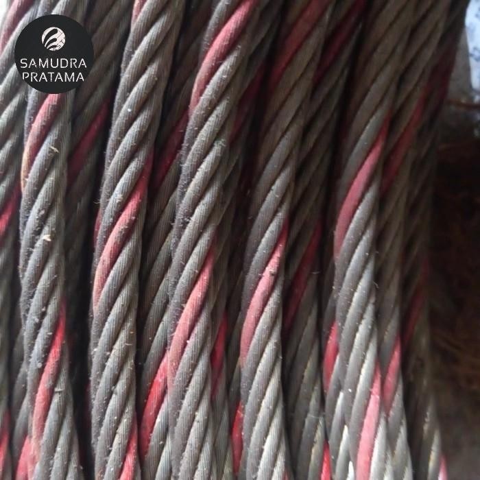 Lansungkirim- Kawat Seling Baja Tali 12 Mm /Kawat Seling 12 Mm 1/2 Inch