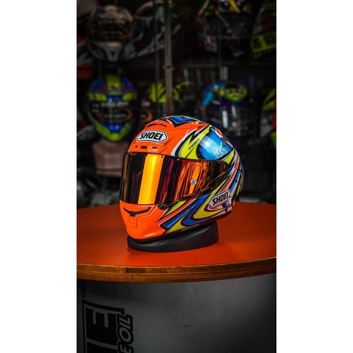 SHOEI VISOR X14 IRIDIUM Visor untuk SHOEI X14 / XSPIRIT3