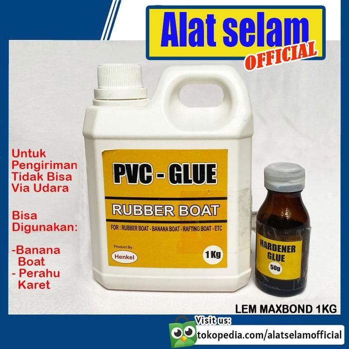 DISKON Lem Perahu Karet Mancing Rafting Boat Ban PVC Henkel Germany Mixture